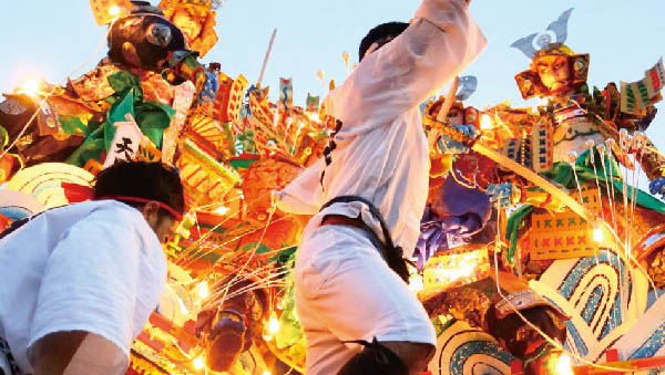 直方山笠の各山の紹介